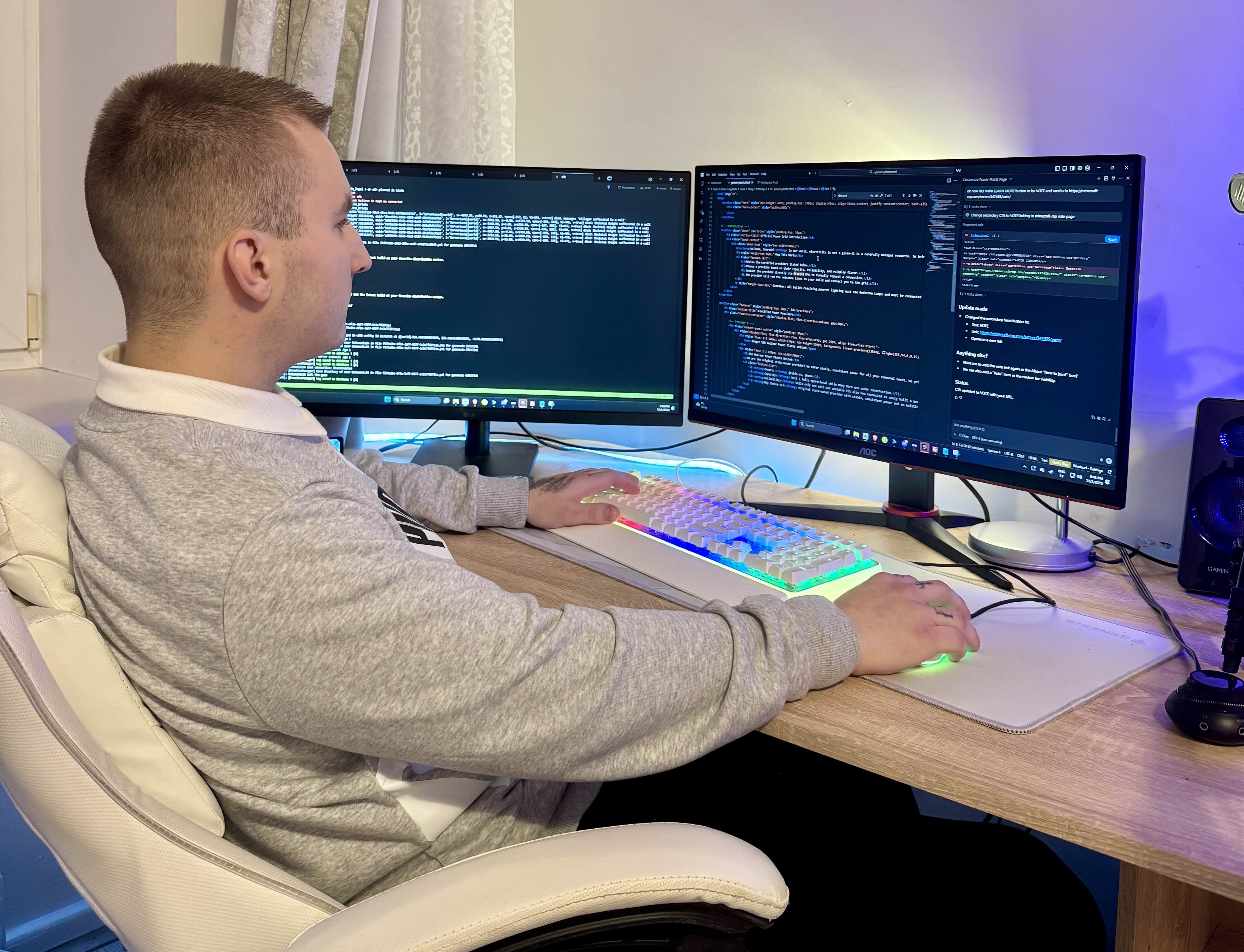 Robin Hirv programming